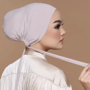الحجاب الإسلامي الحجاب بونيه الإناث قبعة عمامة السيدات عقال قبعة المرأة المسلمة تحت وشاح قبعات لينة القطن الحجاب الداخلي