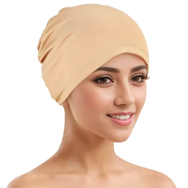 RIMAIRE 2024 حجاب إسلامي جديد للمرأة سهل الارتداء حجاب لون نقي حجاب إسلامي رياضي حجاب فوري جيرسي - Image 2