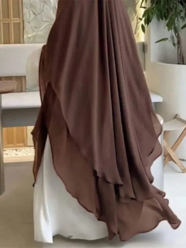 فستان خمار رمضان للنساء ، المملكة العربية السعودية ، تركيا ، الإسلام ، حجاب إسلامي ، ملابس صلاة ، عبايات للنساء ، رداء كباية - Image 6