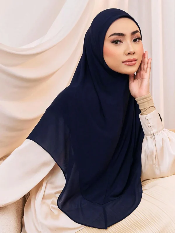 جاهز للارتداء حجاب فوري للنساء المسلمات بغطاء كامل لغطاء الرأس - Image 2